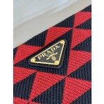 Prada embroidered triangular bag 🎉 1BC543