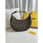 FENDI praphy Underarm Bag Old Flower Large Size: 205