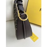 FENDI praphy Underarm Bag Old Flower Large Size: 205