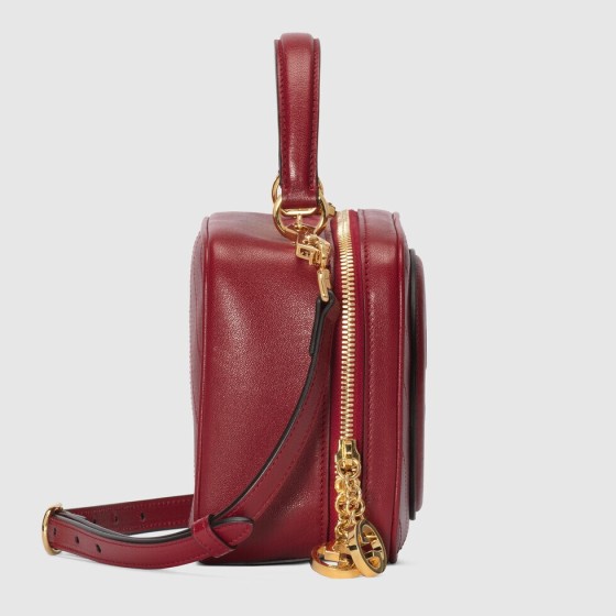 GUCCI circular interlocking double G craftsmanship showcases Blondie series model 744434