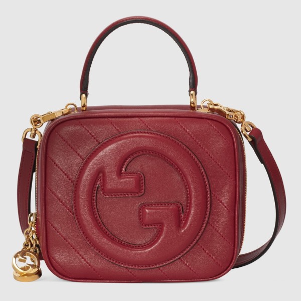 GUCCI circular interlocking double G craftsmanship showcases Blondie series model 744434