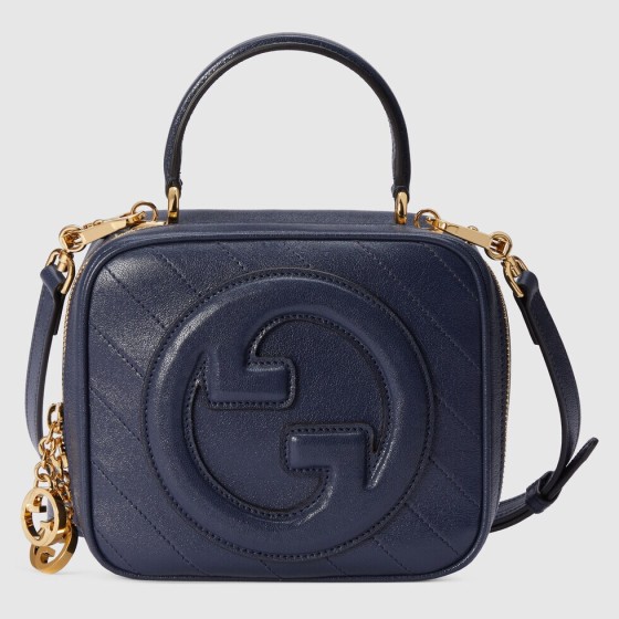 GUCCI circular interlocking double G craftsmanship showcases Blondie series model 744434
