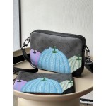 LOUIS VUITTON YK TRIO Messenger Bag Pumpkin Pattern