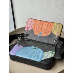 LOUIS VUITTON YK TRIO Messenger Bag Pumpkin Pattern