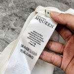 McQueen Round Neck Short Sleeve T-shirt