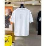 McQueen Round Neck Short Sleeve T-shirt