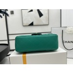 CHANEL 23P Latest Mini CF Handle Handbag AS2431 Contrast Sheepskin