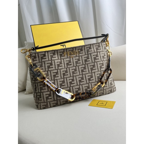 FENDI Chenille shoulder bag model number: 014