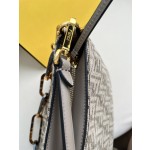 FENDI Chenille shoulder bag model number: 014