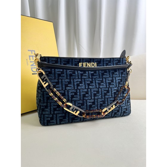 FENDI Chenille shoulder bag model number: 014
