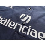 Balenciaga Co branded Three Bar Shirt Coat