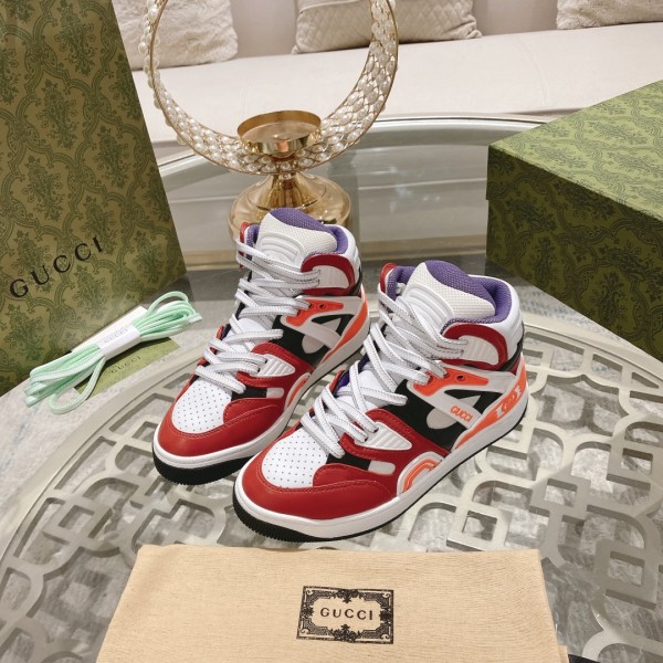 Gucci High Top Basketball Shoe Couple Style