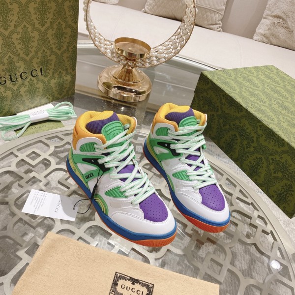 Gucci High Top Basketball Shoe Couple Style
