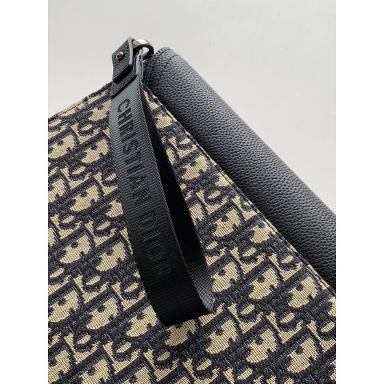 Dior-handbag model: original single 442# blue D jacquard