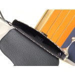 Dior-handbag model: original single 442# blue D jacquard