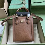 GUCCI Diana Bamboo Mini Tote Bag Model: 739079