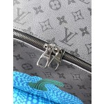 LOUIS VUITTON Pumpkin Print YK DISCOVERY Backpack M46440