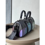 LOUIS VUITTON Pumpkin Print YK KEEPALL 25 Handbag M46437