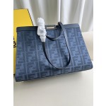 FENDI Peekaboo X-Tote handbag embroidered Tote model number: 1819