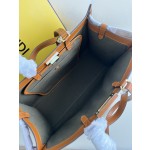 FENDI Peekaboo X-Tote handbag embroidered Tote model number: 1819