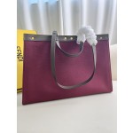 FENDI Peekaboo X-Tote handbag embroidered Tote model number: 1819