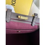 FENDI Peekaboo X-Tote handbag embroidered Tote model number: 1819