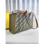 FENDI Peekaboo X-Tote handbag embroidered Tote model number: 1819