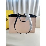 FENDI Peekaboo X-Tote handbag embroidered Tote model number: 1819
