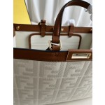 FENDI Peekaboo X-Tote handbag embroidered Tote model number: 1819