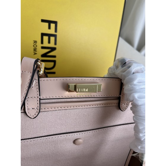 FENDI Peekaboo X-Tote handbag embroidered Tote model number: 1819
