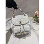CHANEL 22A Series AS2908 Sheepskin DUMA Backpack