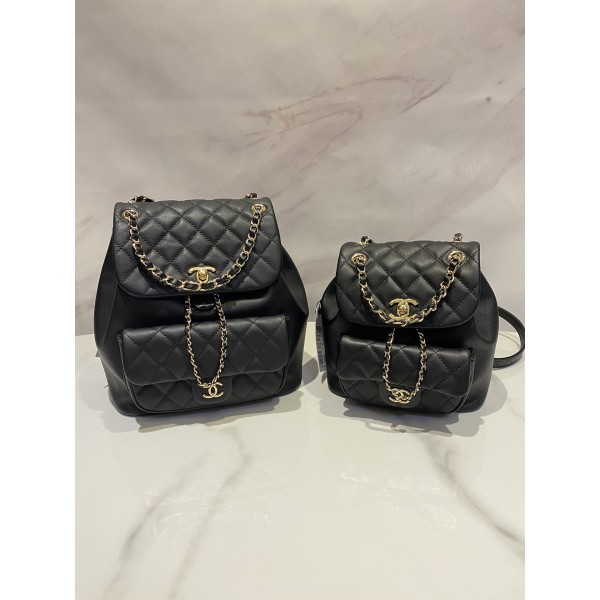 CHANEL 22A Series AS2908 Sheepskin DUMA Backpack