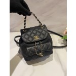 CHANEL 22A Series AS2908 Sheepskin DUMA Backpack