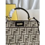 FENDI Peekaboo ISeeU Small Handbag Model Number: 0229