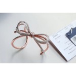 Swarovsk Heavy Industry Bow Wide Bracelet