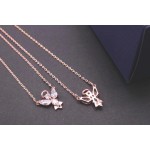 Swarovsk Little Angel Clavicle Necklace