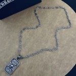 Croix Classic Retro Skull Head Pendant