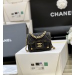 CHANEL Super Hot Mini Denim Messenger Bag AP33490068