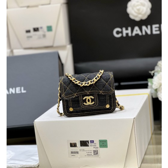 CHANEL Popular Badge Double Backpack AS427500138
