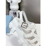 Prada pig cage shoes