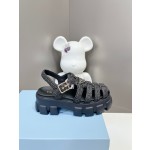 Prada pig cage shoes