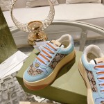 Gucci chubby thick soled dirty shoes~~Casual shoes for couples