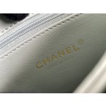 Chanel Trendy cc All Steel Precision Carved 𝟷𝟺𝙺 Light Gold Buckle