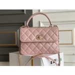 Chanel Trendy cc All Steel Precision Carved 𝟷𝟺𝙺 Light Gold Buckle