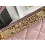 Chanel Trendy cc All Steel Precision Carved 𝟷𝟺𝙺 Light Gold Buckle