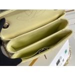 Chanel Trendy cc All Steel Precision Carved 𝟷𝟺𝙺 Light Gold Buckle