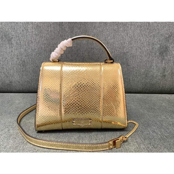 Valentino Gold Snake Professional Briefcase Model 0530 Mini