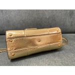 Valentino Gold Snake Professional Briefcase Model 0530 Mini