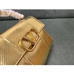 Valentino Gold Snake Professional Briefcase Model 0530 Mini
