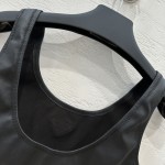 Prada lambskin vest